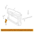 thumbnail image 3 of For 10-14 Golf/GTI 10-13 Jetta Radiator Support Hood Lock Latch Support Bracket, 3 of 5