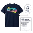 thumbnail image 6 of Graffiti Crown Graphic T-Shirt, Unisex Classic Fit Cotton Tee, 6 of 9