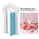 thumbnail image 3 of Mini Puerta de Abedul de Madera para Casa de Muñecas 1:12, Aperta de Puerta de Abedul de Madera de Hadas Pequeña Con Accesorios para Casa de Muñecas, 3 of 7