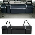thumbnail image 1 of Flmtop Car Rear Seat Multi Pockets Sundry Storage Bag Vehicle Trunk Accessory Organizer, 1 of 7