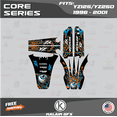 thumbnail image 2 of Kalair GFX Graphics Kit for Yamaha YZ250 (1996-2001) Core Series, 2 of 5