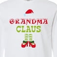thumbnail image 4 of Inktastic Grandma Claus 2 Long Sleeve T-Shirt, 4 of 5