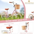 thumbnail image 5 of 18 Inch Kids Bike with Removable Training Wheels, Adjustable Seat, Steel Frame & Dual Brake, Kids Bicycle for 6-10 Years Old Toddler Girls Boys, 5 of 9