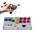 thumbnail image 3 of RP2040 Fighting Keyboard+12PCS Keycaps for Joystick 6 Tekken Game Covered Punk B, 3 of 8