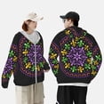 thumbnail image 4 of Lsque Mardi Gras5 UPF 50+ Lightweight Sun Protection Men's Women's Long Sleeve Shirt, Hoodie Performance -3X-Large, 4 of 9
