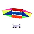 thumbnail image 3 of Cometa colorida de una sola línea con paracaídas , fácil de volar, para niños, deportes al aire libre, surf, playa, cometa para niños, adultos, 3 of 8