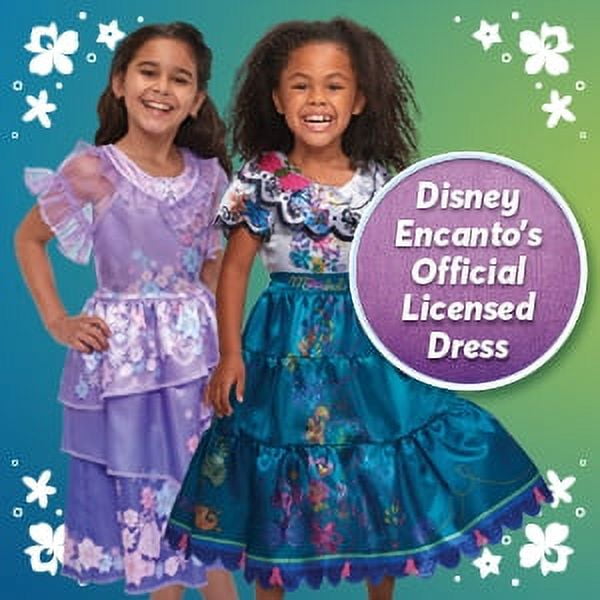  Disney Encanto Isabela Dress, Costume for Girls Ages 3