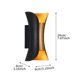 thumbnail image 2 of Up Down Indoor Outdoor IP65 Waterproof Modern Home Decor LED Wall Light Hallway, 2 of 2