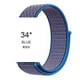 thumbnail image 2 of Pulsera de correa de reloj de nailon Reloj inteligente ajustable Correa de bucle deportivo Reemplazo de pulsera para reloj IOS, Azul, 38 / 40MM sweethay EL001450-05B, 2 of 2