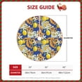 thumbnail image 2 of Haiem Sicilian Style Pattern Christmas Tree Skirt Merry Christmas Party Christmas Tree Decoration,New Year Decorations-30", 2 of 6