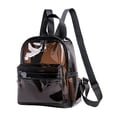 thumbnail image 4 of Guardurnaity transparente para mujeres y niñas, transparente para estudiantes, bolso de hombro, bolso de hombro de PVC, bolso de hombro de Mochilas negro Guardurnaity BB7324-03, 4 of 6