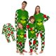 thumbnail image 1 of Family Matching Christmas Pajamas Set, Parent-Child Print Long-Sleeved T shirt Tops + Trousers Sleepwear Outfits (Men, XL), 1 of 5