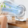 thumbnail image 7 of 5 Speed Strong Wind Desk Fan 8000mAh USB Rechargeable Portable Mini Fan High Power Personal Cooling for Home Office Outdoor by PALIFEUR, 7 of 7