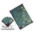 thumbnail image 7 of Tarise Fire HD 8 Tablet Case 2022/2020 Release, Fire HD 8 Plus Tablet Case 2022/2020 Release, PU Leather Auto Wake Sleep Folio Stand Anti-Scratch Painted Series Slim Smart Case, Flower, 7 of 7