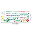 thumbnail image 3 of YIKA Christmas Door Sticker Decorations Christmas Tree Door Clings For Window Door Refrigerator Christmas Christmas Decorations Christmas Decorations Indoor Multicolor, 3 of 8