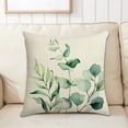 thumbnail image 5 of Decorative Throw Pillow Covers 26x26 Leaf Print Pillow Decoration Sofa Bed Headrest Pillow Cover Suitable For Living Room Bedroom Office, 5 of 7
