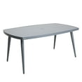 thumbnail image 3 of Nuu Garden  67in. Single Outdoor Aluminum Dining Table Grey, 3 of 5