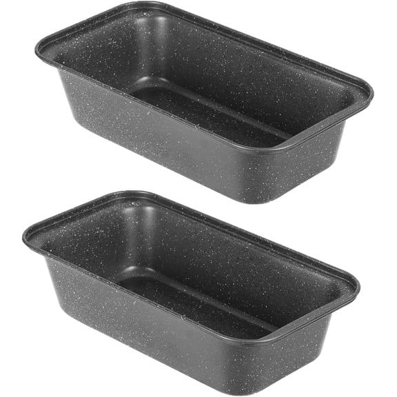 8x4 Loaf Pan - Carbon Steel Bread Baking Pans for Homemade Bread Banana Bread, Sourdough, Pound Cake | Nonstick, Oven Safe, Easy Release