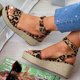thumbnail image 5 of Zapatos planos de moda para mujer, sandalias informales de tacón de cuña hueca, zapatos de talla grande Wmkox8yii shjk3116, 5 of 6