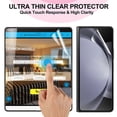 thumbnail image 7 of Elegant Choise 2Pcs Screen Protector Hydrogel Full Cover Film for Samsung Galaxy Z Fold 5 5G, Clear, 7 of 7
