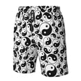 thumbnail image 4 of Balery Yin And Yang Traje de Baño Estilo Hawaiano para Hombre, Shorts de Secado Rápido con Bolsillos-Small, 4 of 6
