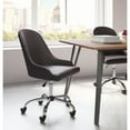 thumbnail image 7 of ZUO Space Office Chair Brown, 7 of 7