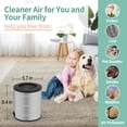 thumbnail image 4 of JF100 Replacement Filter Compatible with Jafan-da Air Purifier Replacement Filter JF100-RF for Jafan-da Air Purifiers JF100 for Home with H13 True HEPA Filter and Activated Carbon Filt, 4 of 6