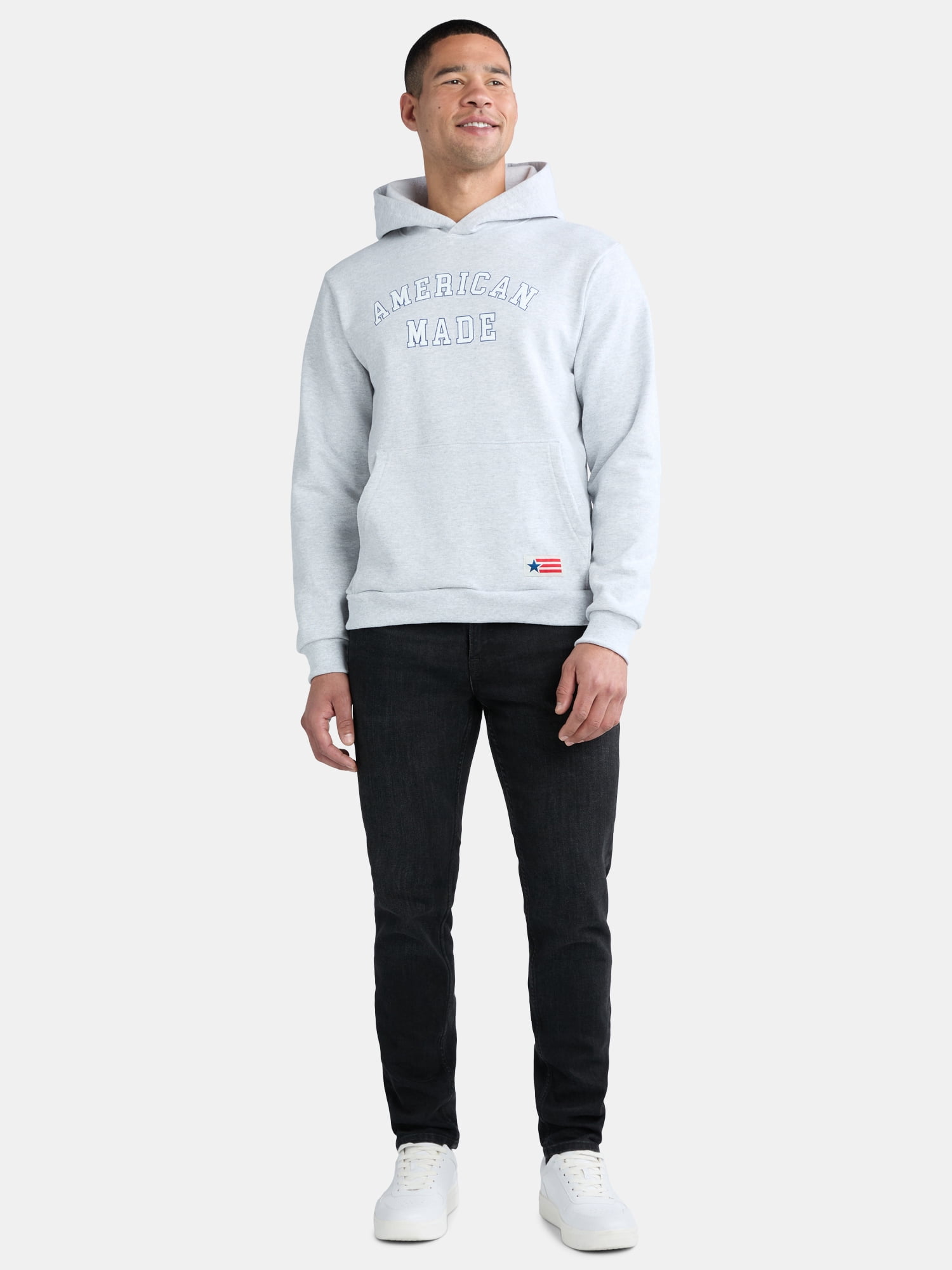 American Giant All Gender Pullover Hooded Sweatshirt, Made in USA, Men’s Sizes XS-3XL