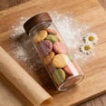 thumbnail image 5 of Glass Storage Jar With Bamboo Lid,Vintage Airtight Food Storage Containers For Kitchen Pantry,Decorative Glass Jar For Coffee Tea Sugar Snacks Candy Cereal Nuts And Flour(#A), 5 of 6