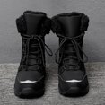 thumbnail image 7 of QISIWOLE Women's Winter Outdoor Plus Velvet Non-slip Mid-tube Platform Snow Boots,Clearance, 7 of 7