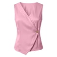 thumbnail image 3 of Tank Tops Women Sleeveless V Neck Fitting Basic Tank Tops Spring Clothes Womans Clothes, 3 of 4