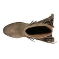 thumbnail image 4 of Diba True Womens True Sky Western Fringe Round Toe  Ankle Boots, 4 of 5