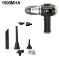 thumbnail image 1 of Compact Handheld Car Vacuum Cleaner, USB Rechargeable Cordless Mini Auto & Home Cleaning Tool, Strong Suction for Pet Hair, Dust, Dirt, Portable High Power Device, 1 of 8