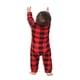 thumbnail image 2 of Qarigey Pijamas navideños a juego con la familia a cuadros ropa de dormir de manga larga vacaciones Navidad Loungewear Homewear Pijama Bebé 12-18M, 2 of 6