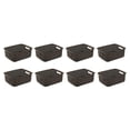 thumbnail image 1 of Sterilite Panier de Rangement Tressé 11 Pouces, Espresso (32 Pack), 1 of 8