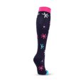 thumbnail image 6 of SGFCWSX Men Running Socks,Athletic Knee-High Crew Outdoor Compression Socks Navy L, 6 of 6