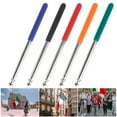 thumbnail image 2 of Telescopic Tour Guide Flag Pole with Non-slip Handle Heavy Duty Stainless Steel Extendable Teacher Pointer Banner Handheld Flag Pole, 2 of 8