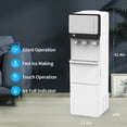 thumbnail image 4 of SOOPYK Hot and Cold Water Cooler Dispenser with Ice Maker for 5 Gallon Bottle  27 lbs in 24 hrs Perfect for Home Office white, 4 of 8