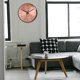 thumbnail image 4 of Reloj colgante Elegante Modo silencioso alimentado por batería a prueba de niebla Fácil lectura Retro Dial de cobre Redondo para la decoración C Sunnimix Reloj de pared, 4 of 8