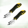 thumbnail image 4 of 2Pc Plastic Handle Hand-held Stapler Repair Woodworking Multi-function Nail Remover, 4 of 8