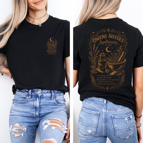 Owens Sisters Shirt, Practical Magic Inspired Tee, Midnight Margaritas Witch Halloween T-Shirt, Spooky Season Gift