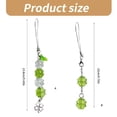thumbnail image 5 of Giaone Chic Beaded Hangings Ornament Four Leaf Clovers Pendant Keychain Bag Accessory, 5 of 17