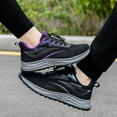 thumbnail image 6 of NOKIO Men's Sneakers La𝖼e Up Running Shoes Non-S𝗅ip Durab𝗅e Athlet𝗂c Shoes Wide Width Casual Sport Shoes Outdoor Cushioning Walking Shoes for Back to College, Summer and Autumn, 6 of 7