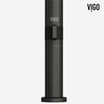 thumbnail image 3 of VIGO Jewel 11 in. H Single Handle Kitchen Bar Faucet in Matte Black-VG02053MB, 3 of 14