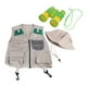 thumbnail image 3 of Explorer Disfraz de disfraces para niños, exploración al aire libre Binoculares de sombreros Juega de rol de vestir para acampar juguete para niños Chaleco de malla, 3 of 10