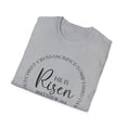thumbnail image 5 of He Is Risen, Gildan Unisex Softstyle T-Shirt, Religious Graphic Tee, S-3XL, 5 of 5
