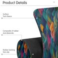 thumbnail image 4 of Yayeee Faucet Mat for Kitchen Sink 14.7" Diatomite Long Splash Guard Pad, Colorful Waves Pattern, 4 of 7