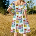thumbnail image 3 of Vintage Radio Love Sleeveless Dress dress for women 2024 women's evening dresses 2024 summer woman dress 2024, 3 of 6