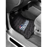 NFL New England Patriots 2 pc Front Floor Mats and Car Seat Cover Value Bundle