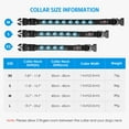 thumbnail image 6 of Dog Collar, AMIR Waterproof Rechargeable Dog Collar for Small Medium Dogs Night Walking Dog Gift, 6 of 12